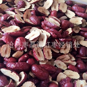 地摊新疆红枣若羌红枣灰枣干 红枣片 干货酥脆 阿胶膏